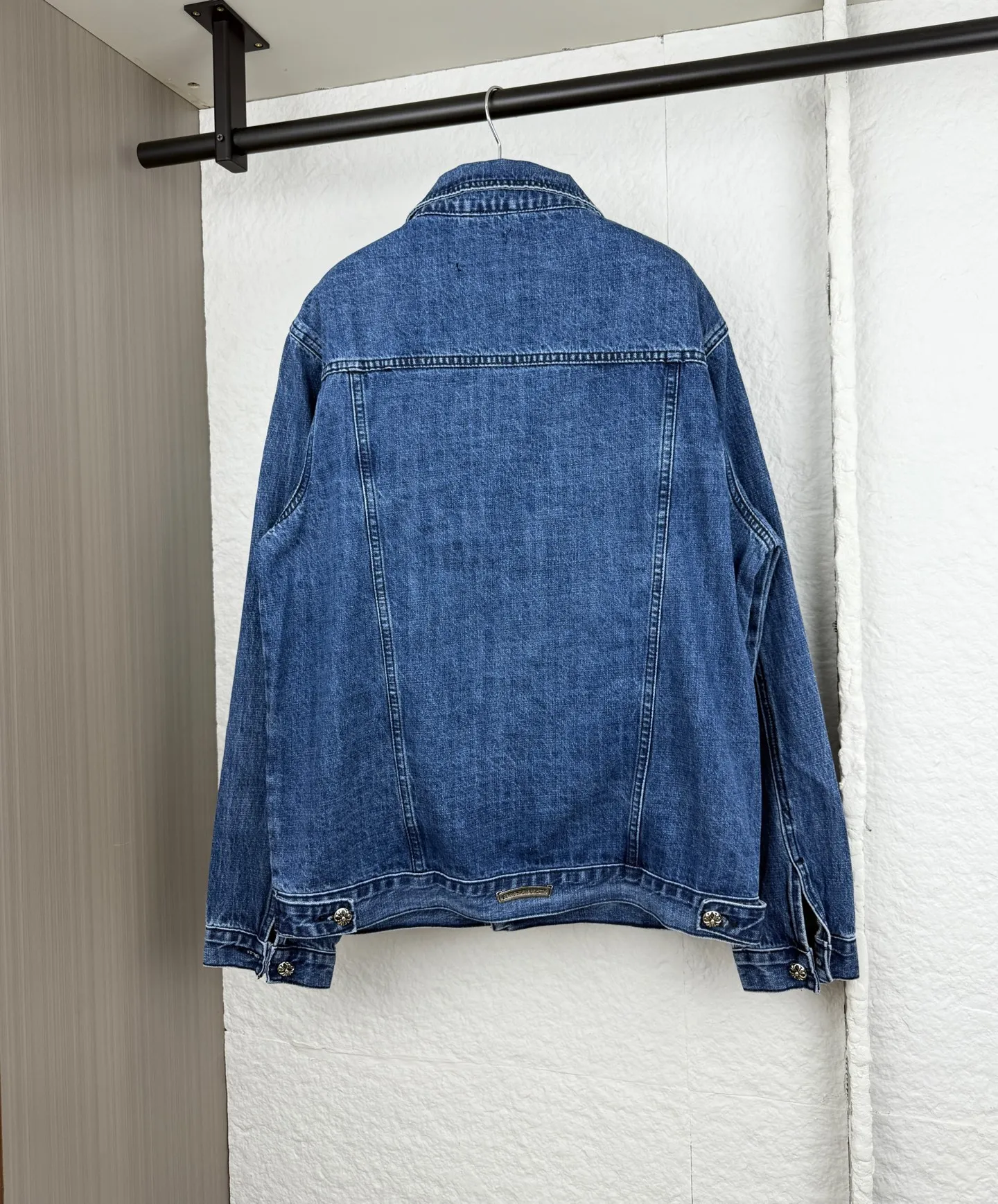 P550 Chrome Hearts washed denim denim jacket S/M/L/XL